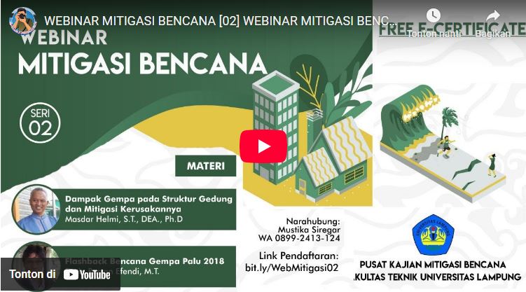 Webinar Mitigasi Bencana