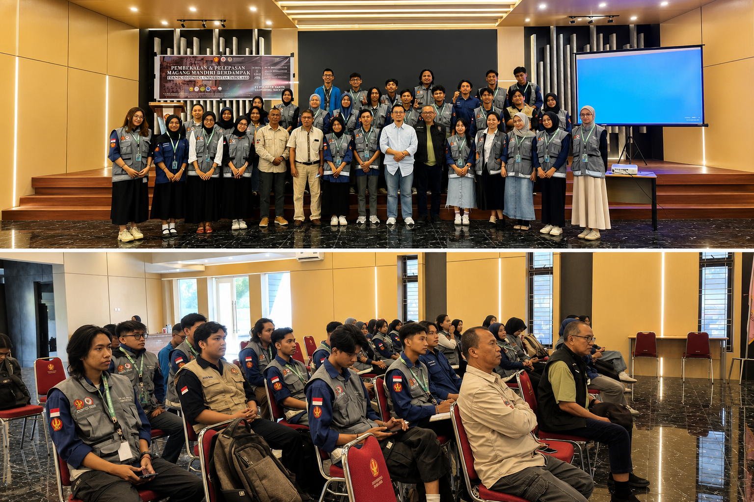 Teknik Geofisika UNTAD Resmi Lepas Mahasiswa Magang Tahun 2026 ke Berbagai Instansi Mitra